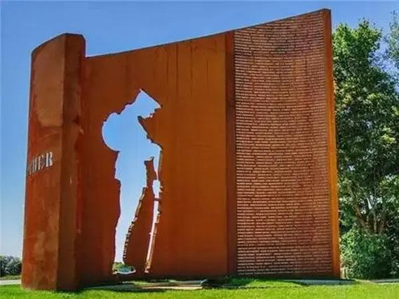 德保耐候钢板景观