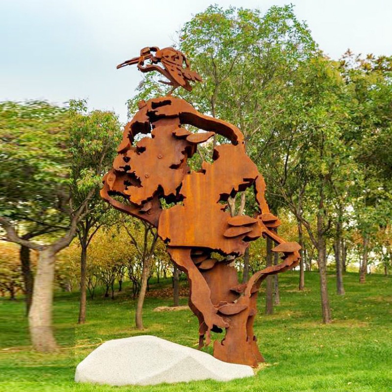 德保耐候钢雕塑