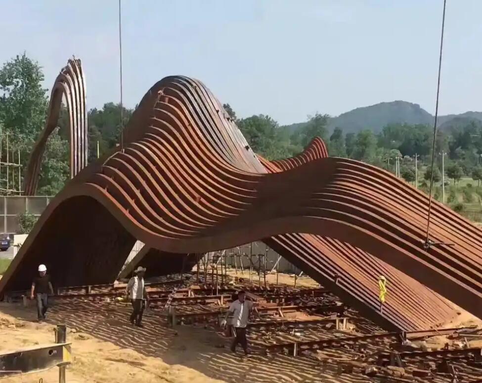 德保耐候钢板雕塑